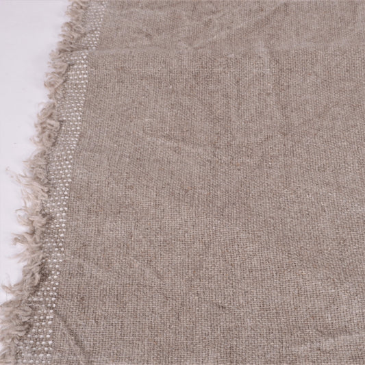 Extra heavy - Dense - natural linen fabric - prewashed - 8837W