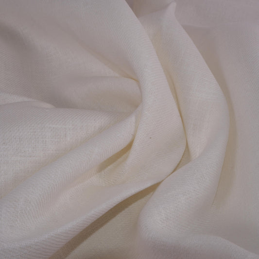 Offwhite -twill - linen fabric - 560H