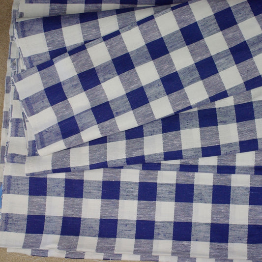 Classic blue - linen fabric - 240cl