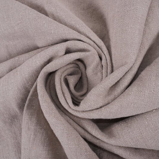 Natural - Broken twill - linen fabric - pre-washed - 568H