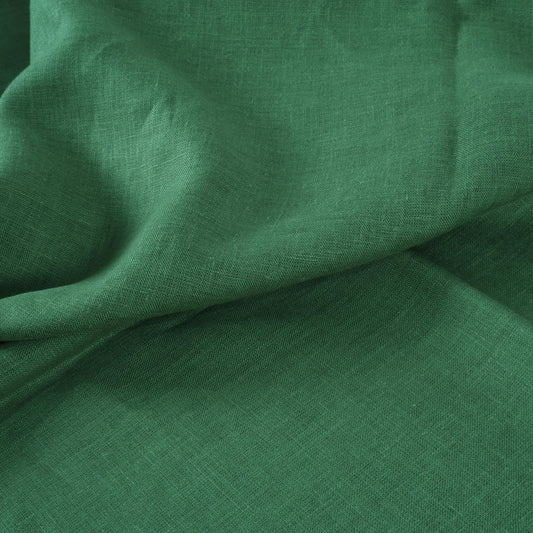Glade green- linen fabric - 180g/² - 587M