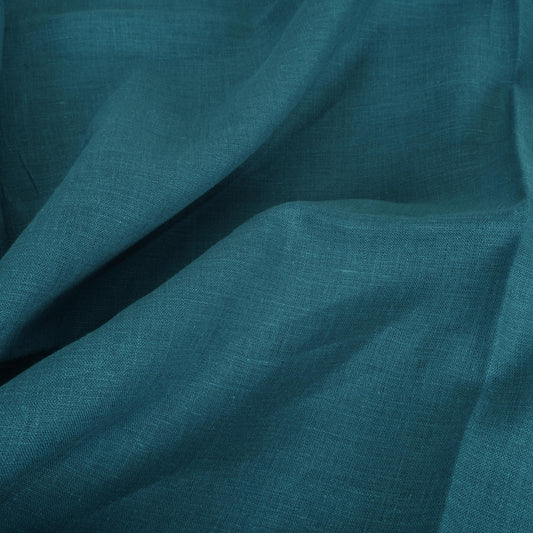 Steel blue - linen fabric - 180g/² - 169M