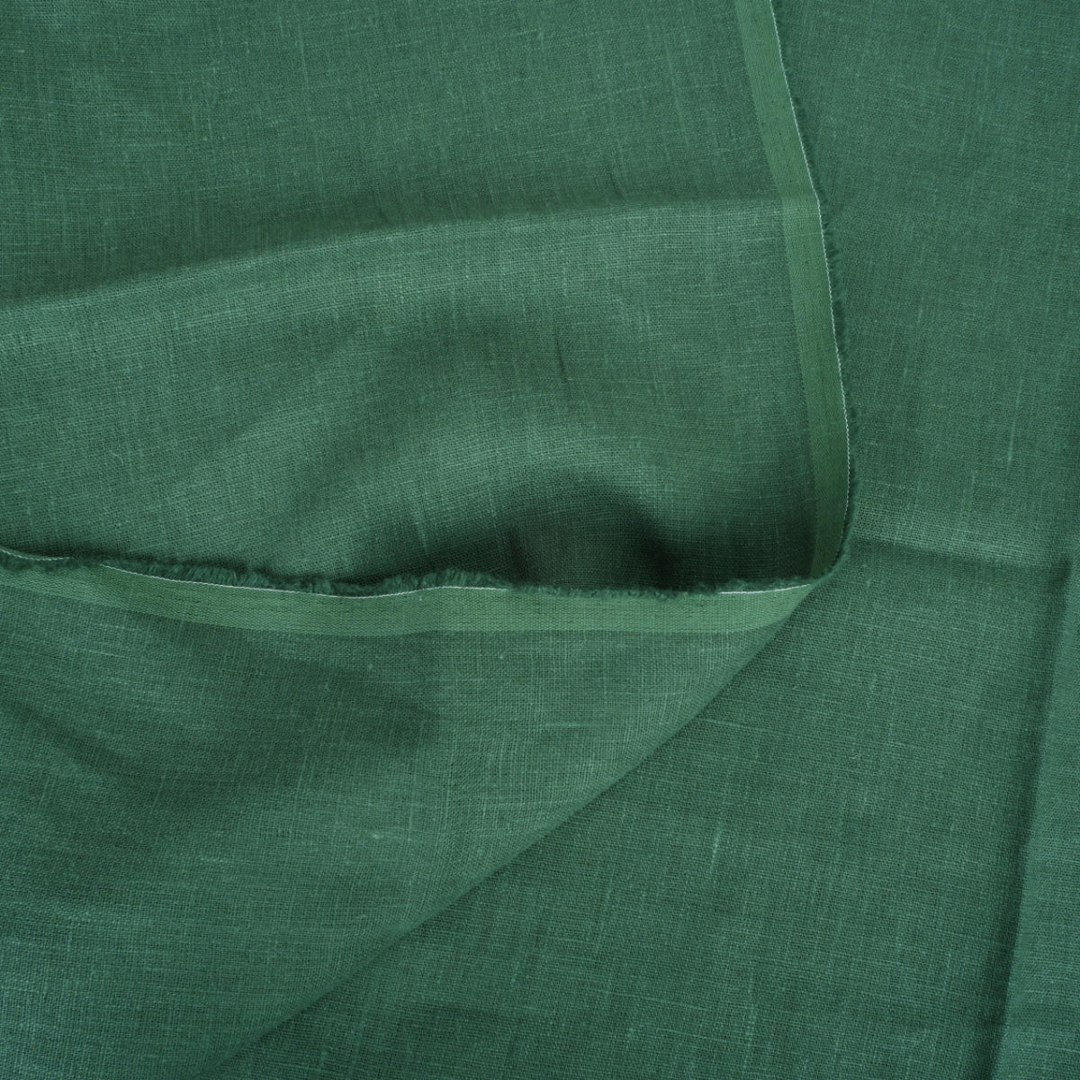 Taiga green - linen fabric - 230g/² - 638M