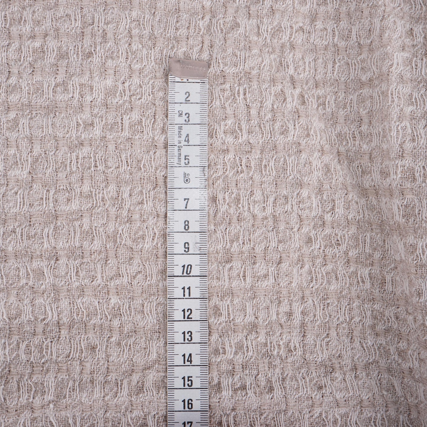 Waffle - natur - extra wide - linen fabric - 832VA