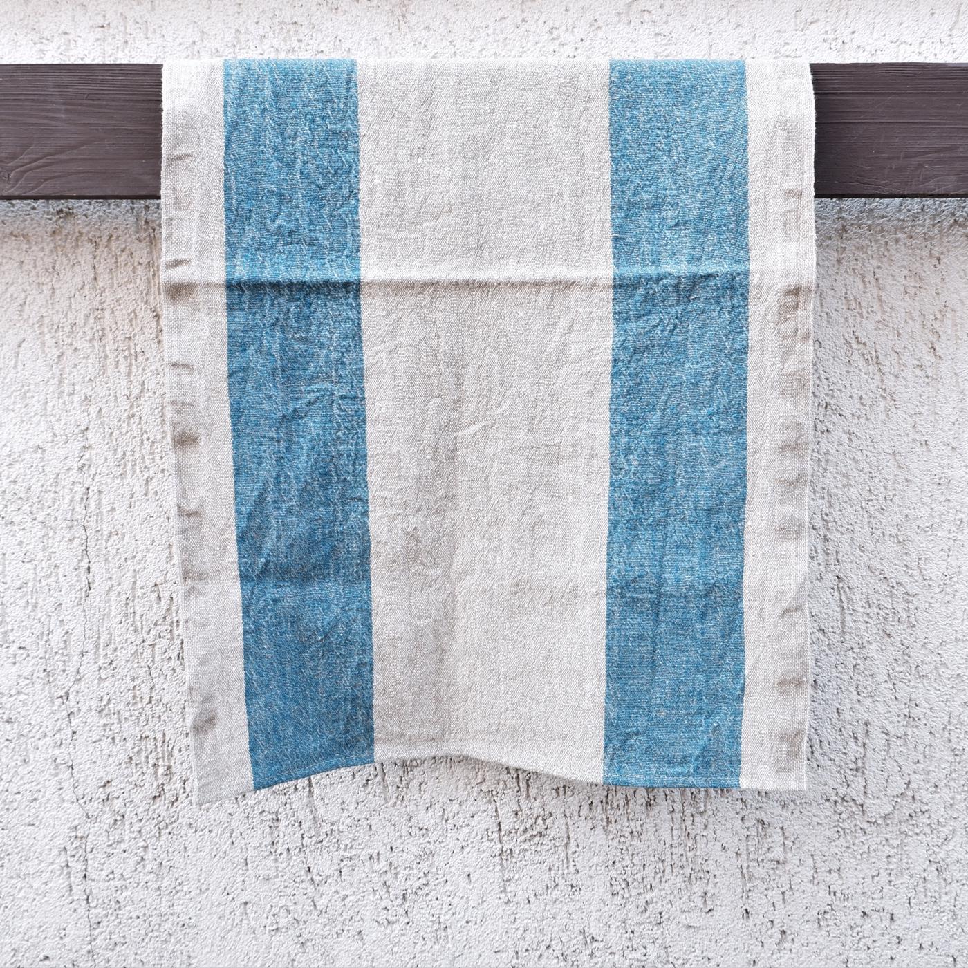 Ocean blue stripes - Kitchen towel - Tuscany