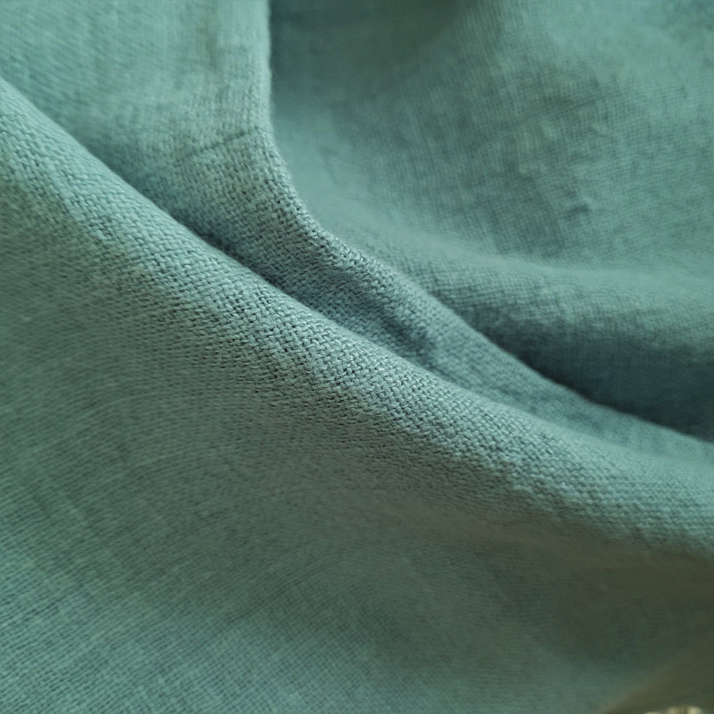 Fluffy linen fabric - Mineral blue - 6373 SH