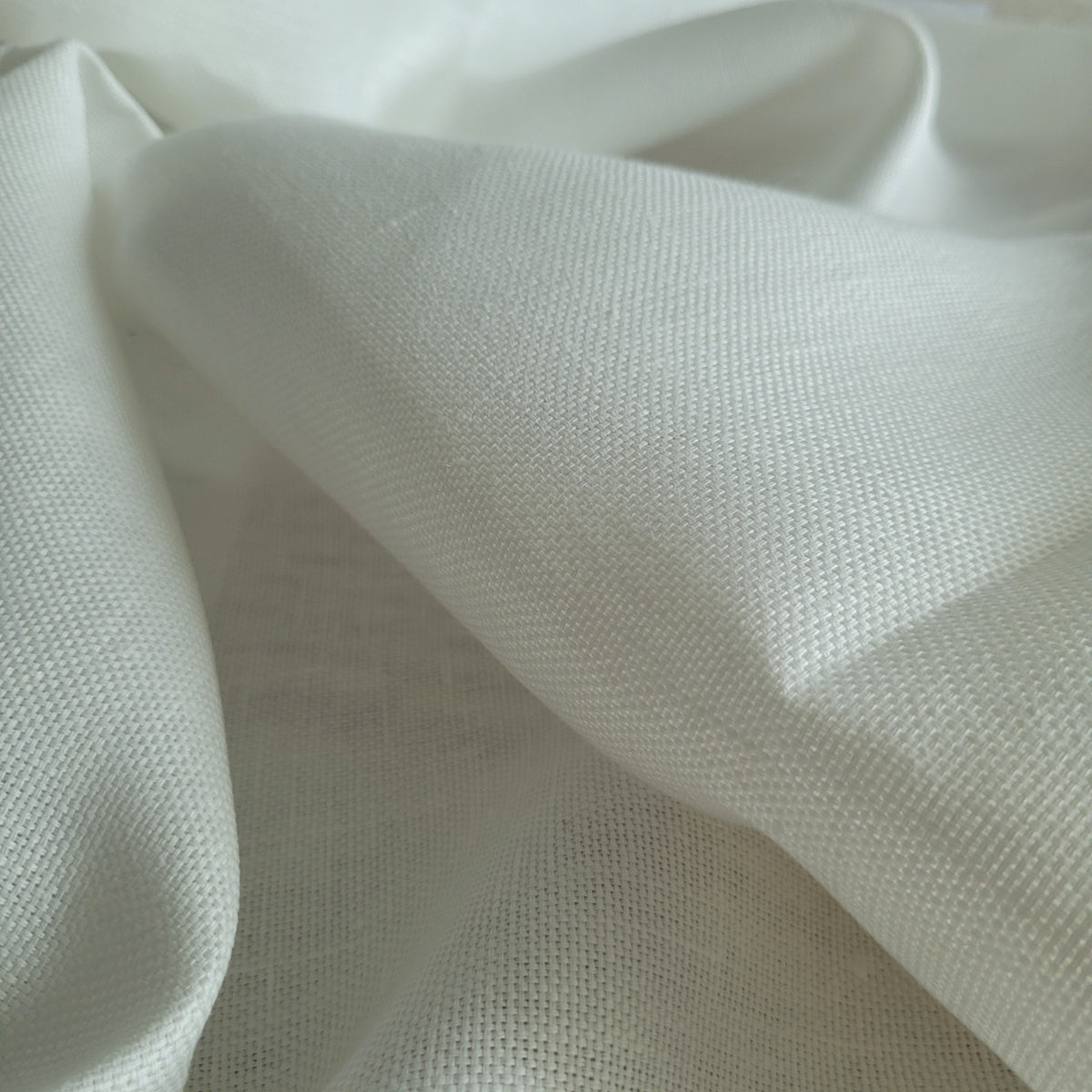 WIDE - Extra heavy - offwhite linen fabric - regular - 9936R