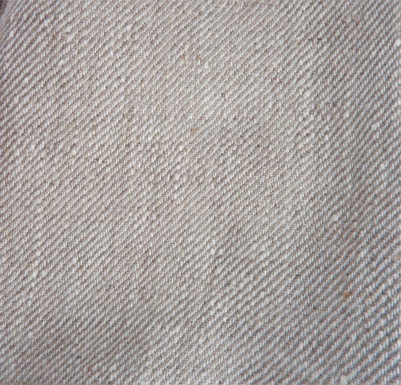 Twill oatmeal natur - prewashed - linen fabric - 563W