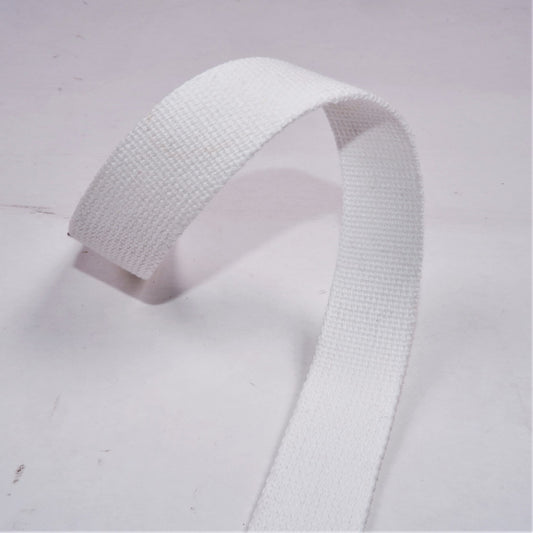 SARA Heavy Duty Woven Webbing Tape - Trim - White - 1952G