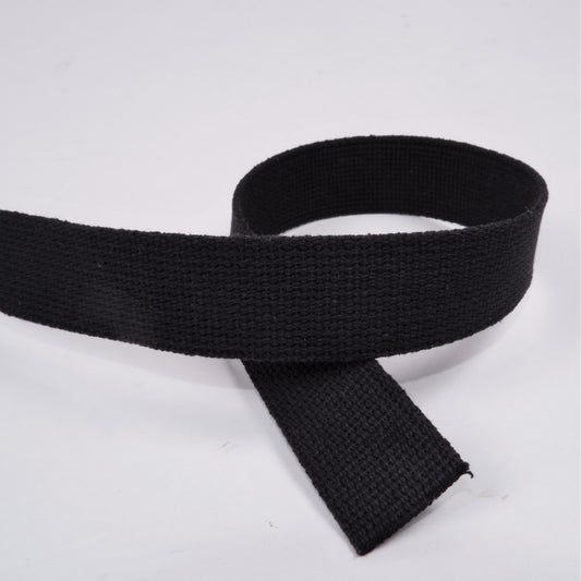 SARA - Heavy Duty Woven Webbing Tape - Trim - Black - 1953G