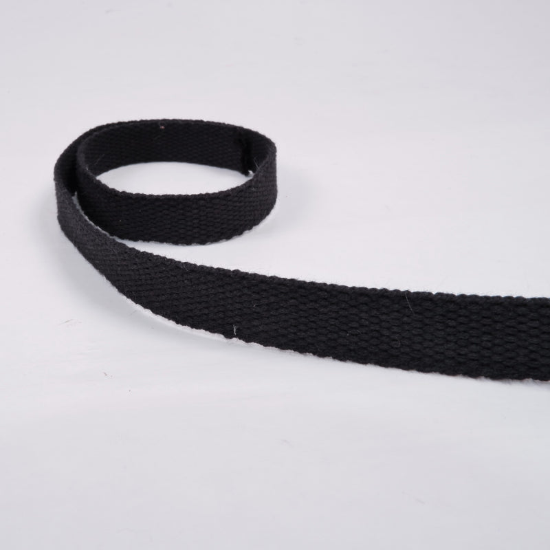 DORIS - Heavy Duty Woven Webbing Tape - Trim - Black - 1956G