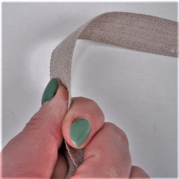AMY - Woven Webbing Tape - Trim - Natur - 1959G