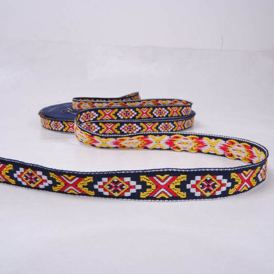 Folk art trim - NATIVE Yellow - 20mm
