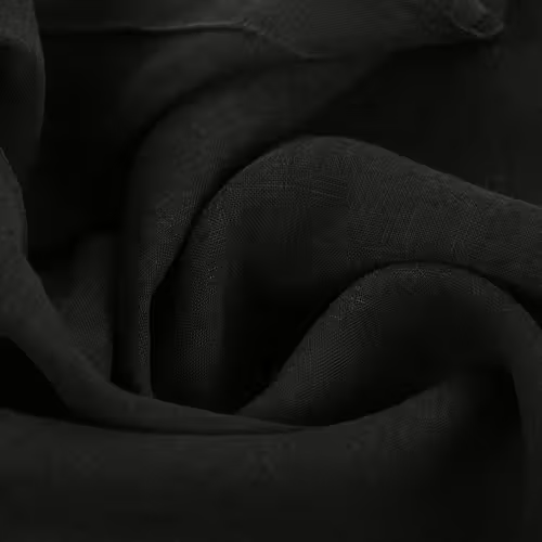 120gsm black - linen fabric - 360L