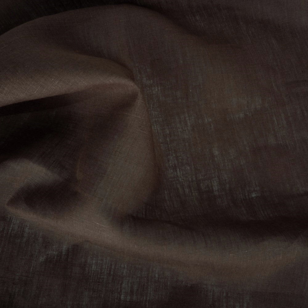 Brown - wide linen fabric - 180gsm - 707R