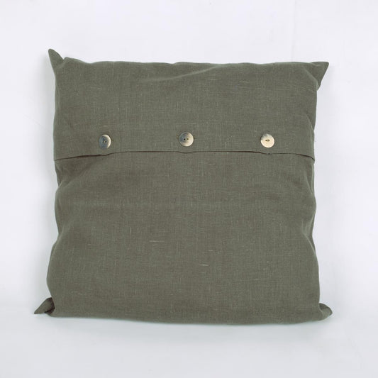 Sand - linen cushion cover