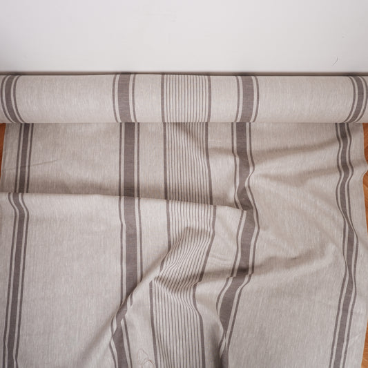 Village gray - linen fabric - 237H