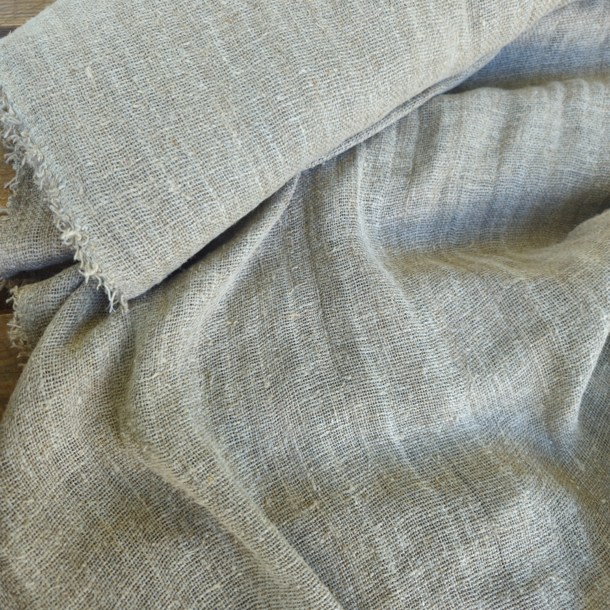 Extra heavy Sheer Soft - linen fabric - natur - prewashed - 995SHW