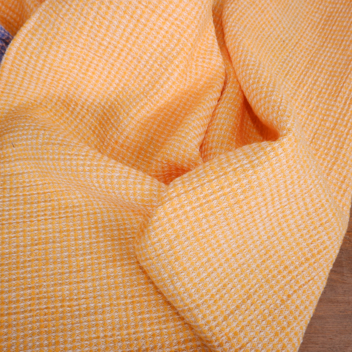 Waffle Orange - Linen cotton blended - bath towel