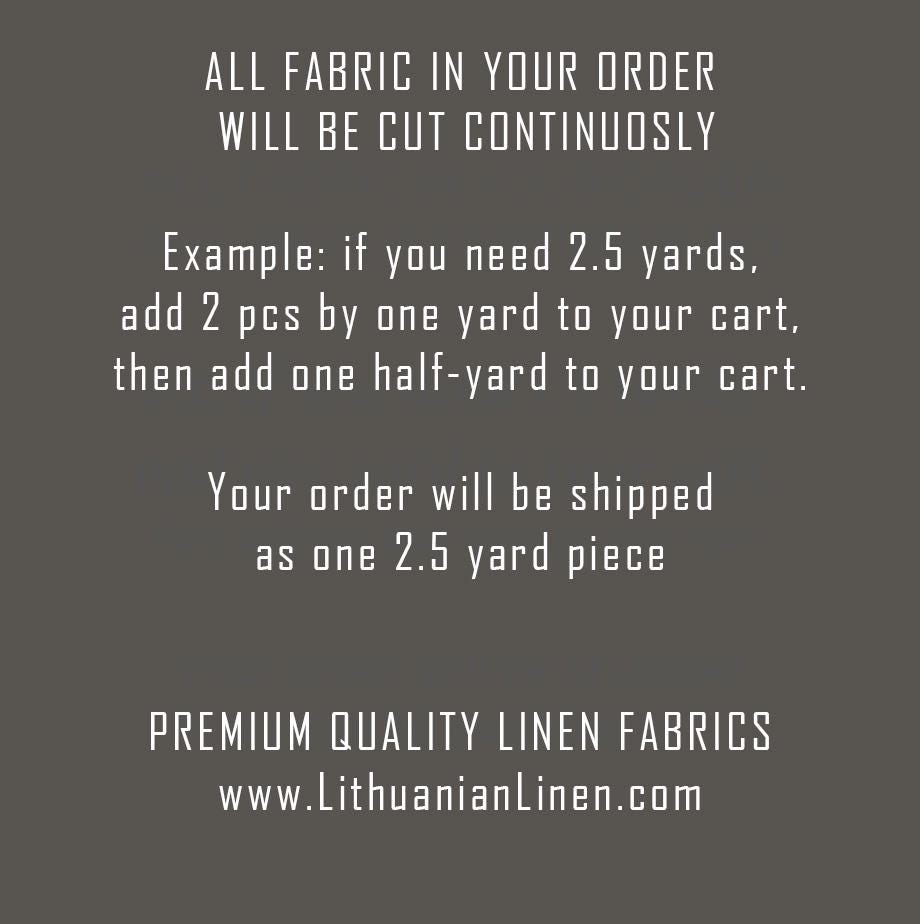 100% LINEN Fabric Paisley print 2500