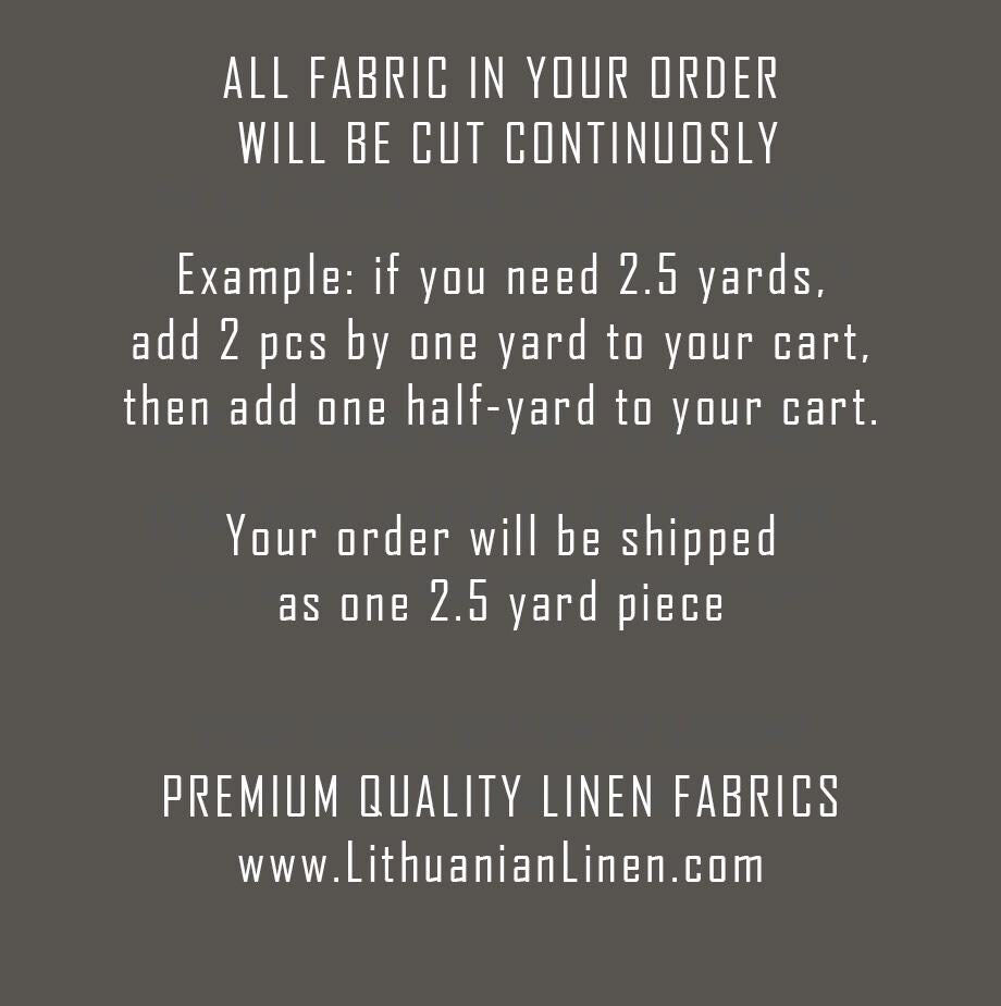 100% LINEN Fabric stripe Tulips floral print linen - blue linen botanical fabric for upholstery home decor dress making