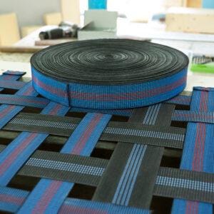 elastic strap for seat chair or sofa 2" wide - Furniture upholstery webbing tape elastic band for repairing sagging sofas and lawn chairs