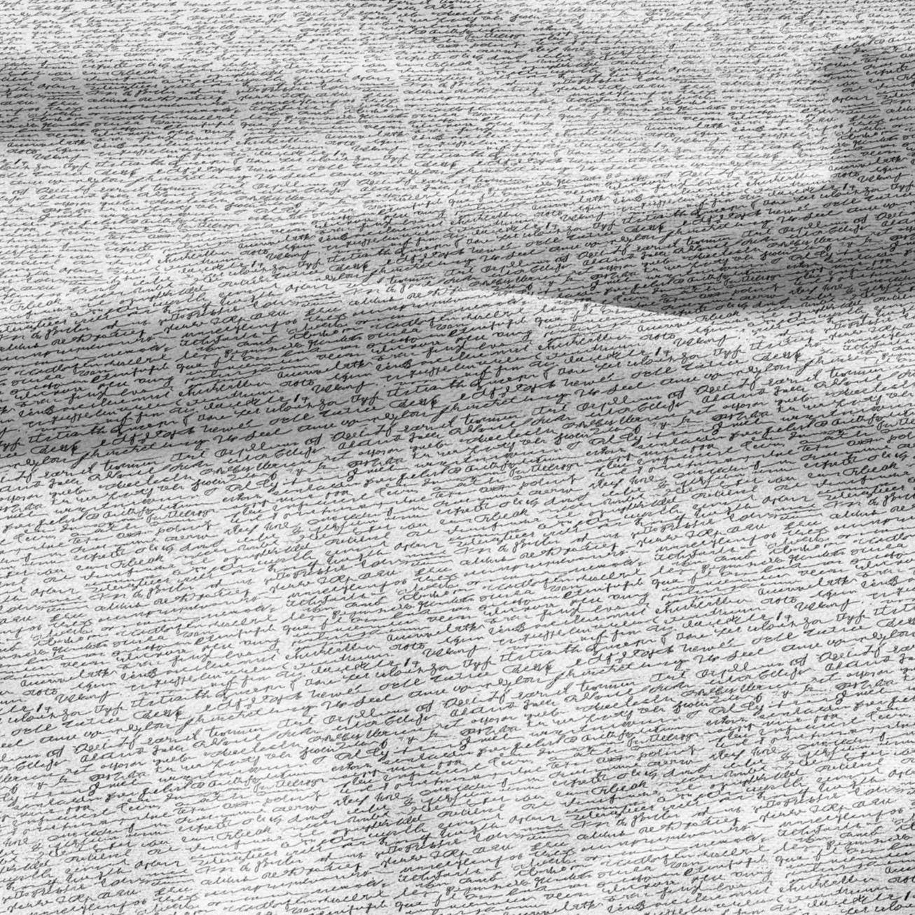 100% LINEN Fabric Abstract Handwritten print - modern contemporary print on linen fabric upholstery dress making curtains