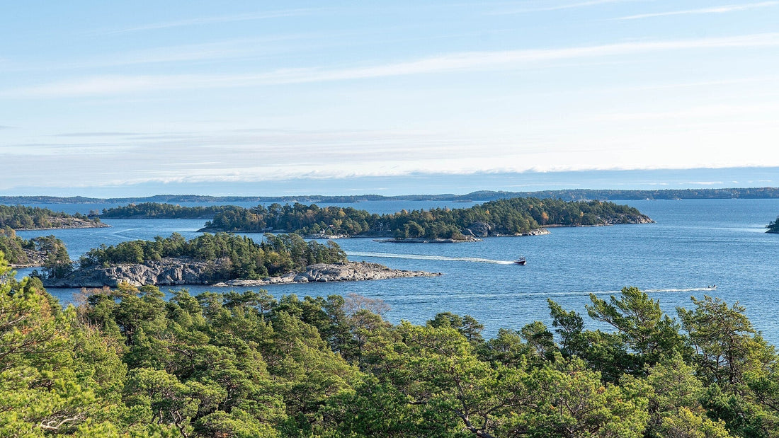 From Swedish Shores to Linen Prints: How My Ship Ride Inspired an Archipelago Design” 🌿🚢
