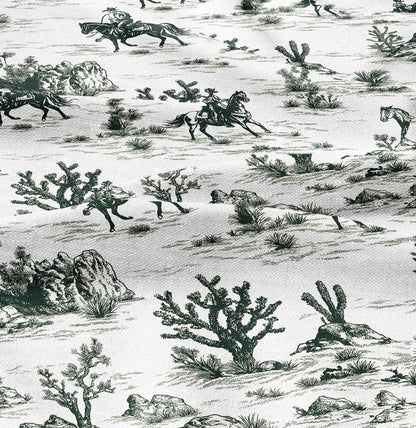 100% LINEN Fabric Cowboy in desert cactus - linen Fabric by the Yard by LithuanianLinen for upholstery dressmaking curtains home textile