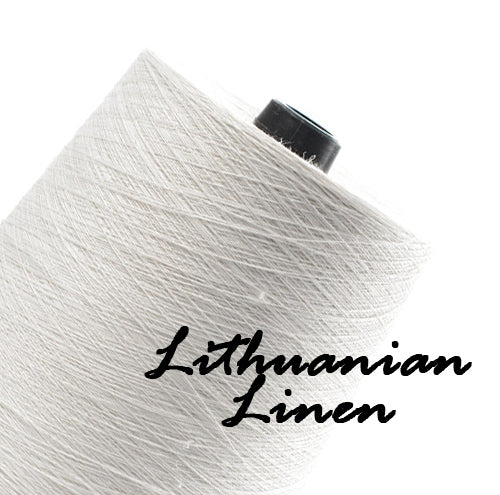 Linen yarn - white