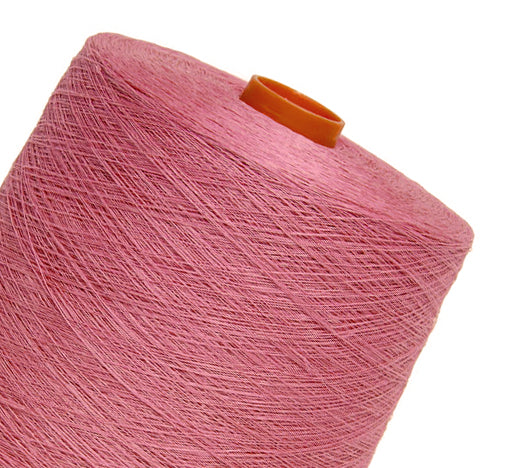 Linen yarn - salmon pink