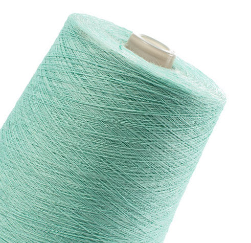 Linen yarn - light mint green