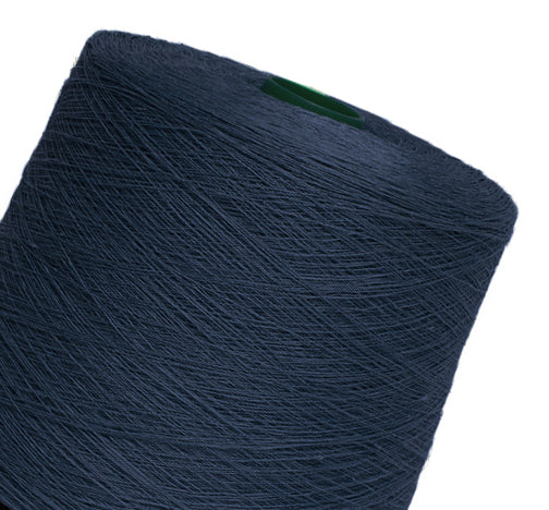 Linen yarn - metal grey