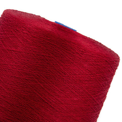 Linen yarn - red
