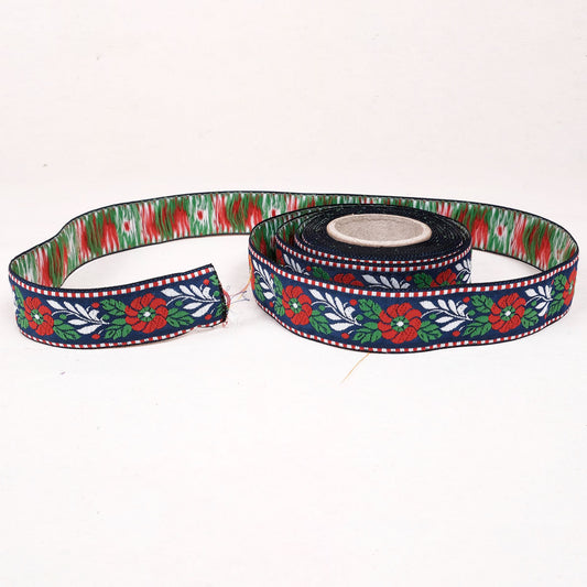 Avens Blue  - Floral ribbon  25mm - 1463S