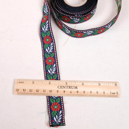 Avens Blue  - Floral ribbon  25mm - 1463S