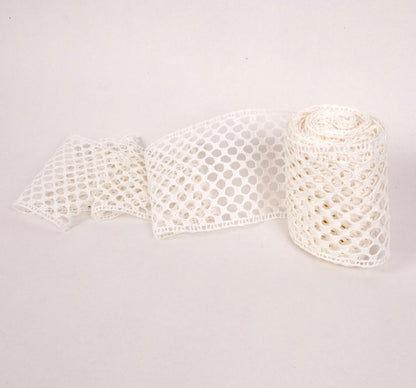 Retis Linen lace - white 120mm - 1143L