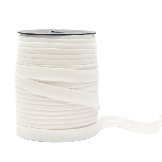 Bias binding ribbon - white 20mm - 1978G