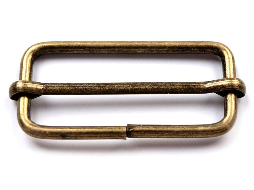 Adjuster Buckle width 38 mm  - brass color