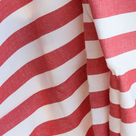 Maxi stripes - red white - 247P