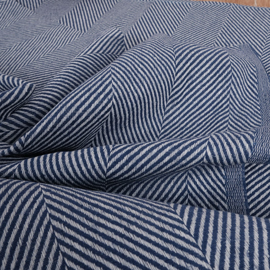 Broken twill blue -  270H