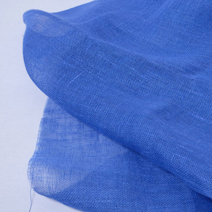 Sheer linen fabric - heaven blue - 809SH