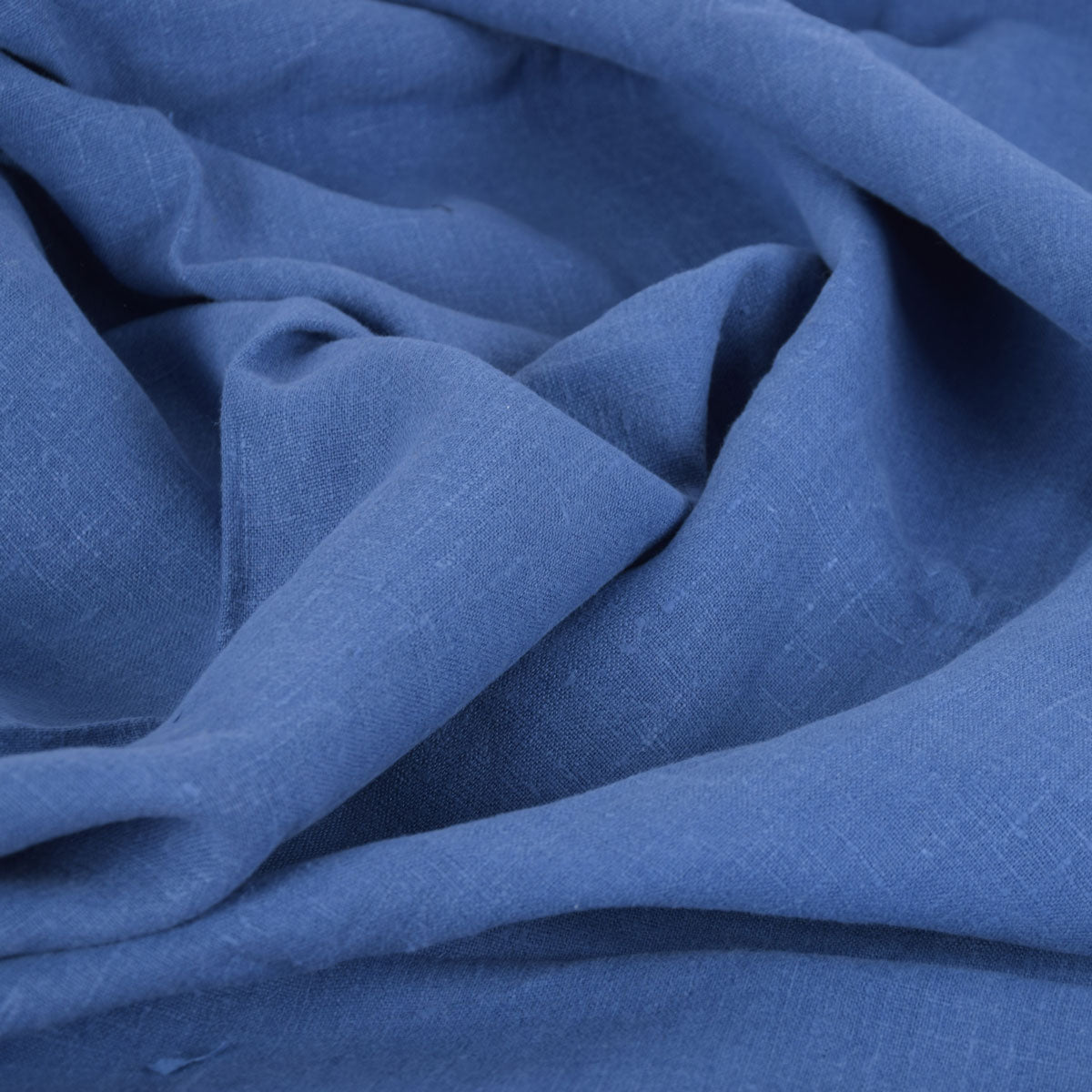 Jeans blue - heavy linen fabric -  227H