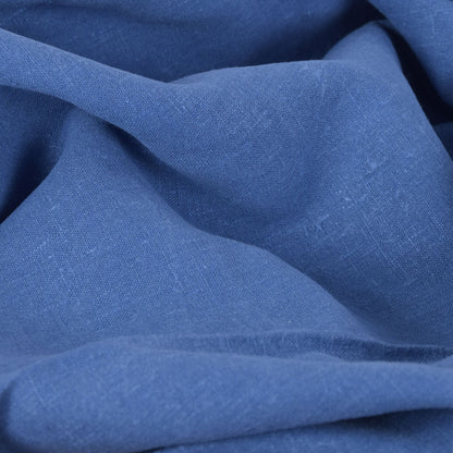 Jeans blue - heavy linen fabric -  227H