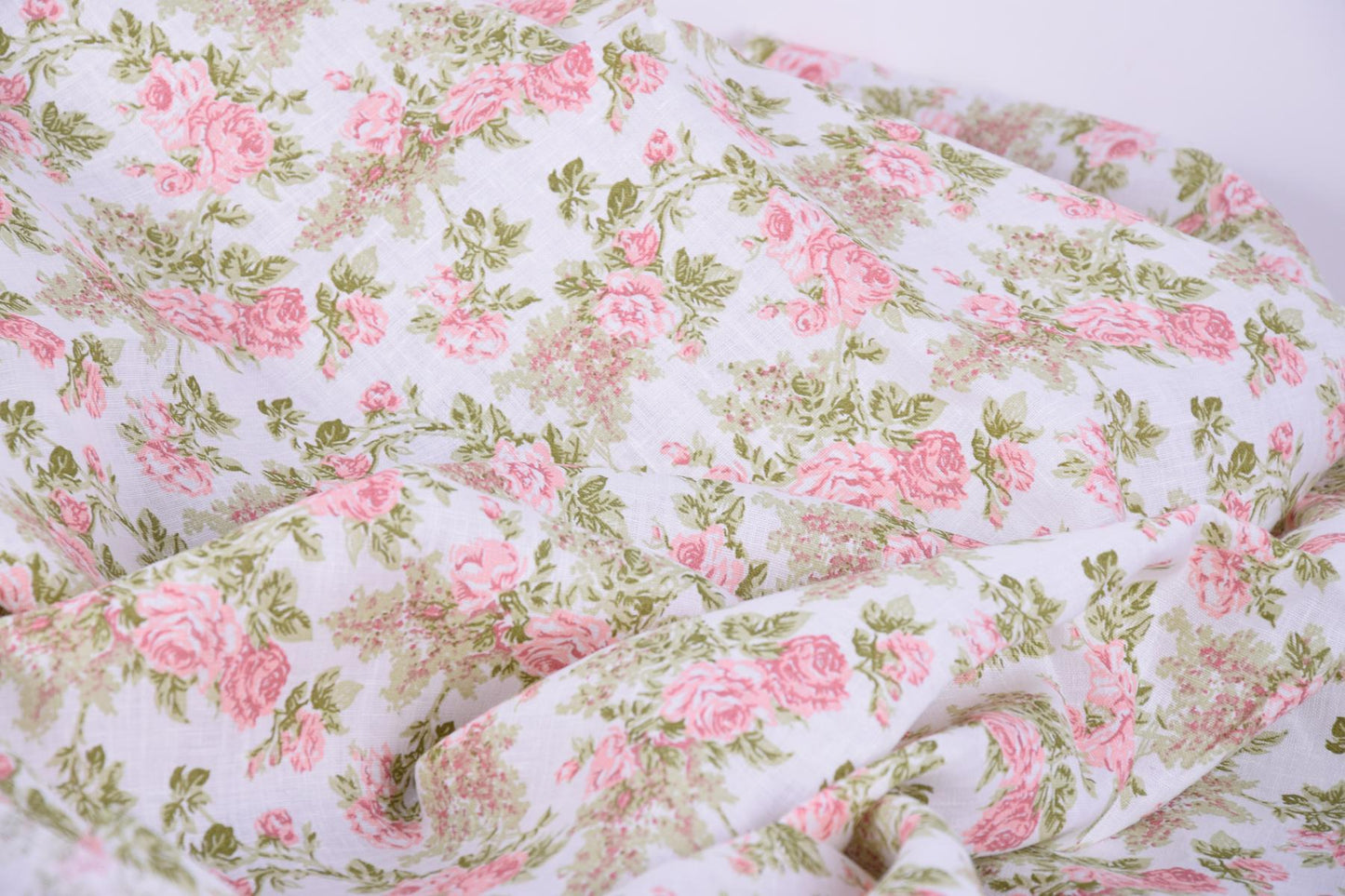 Rose print on white - 278P