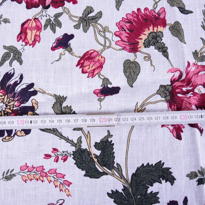 Peonny print on white - 984Z