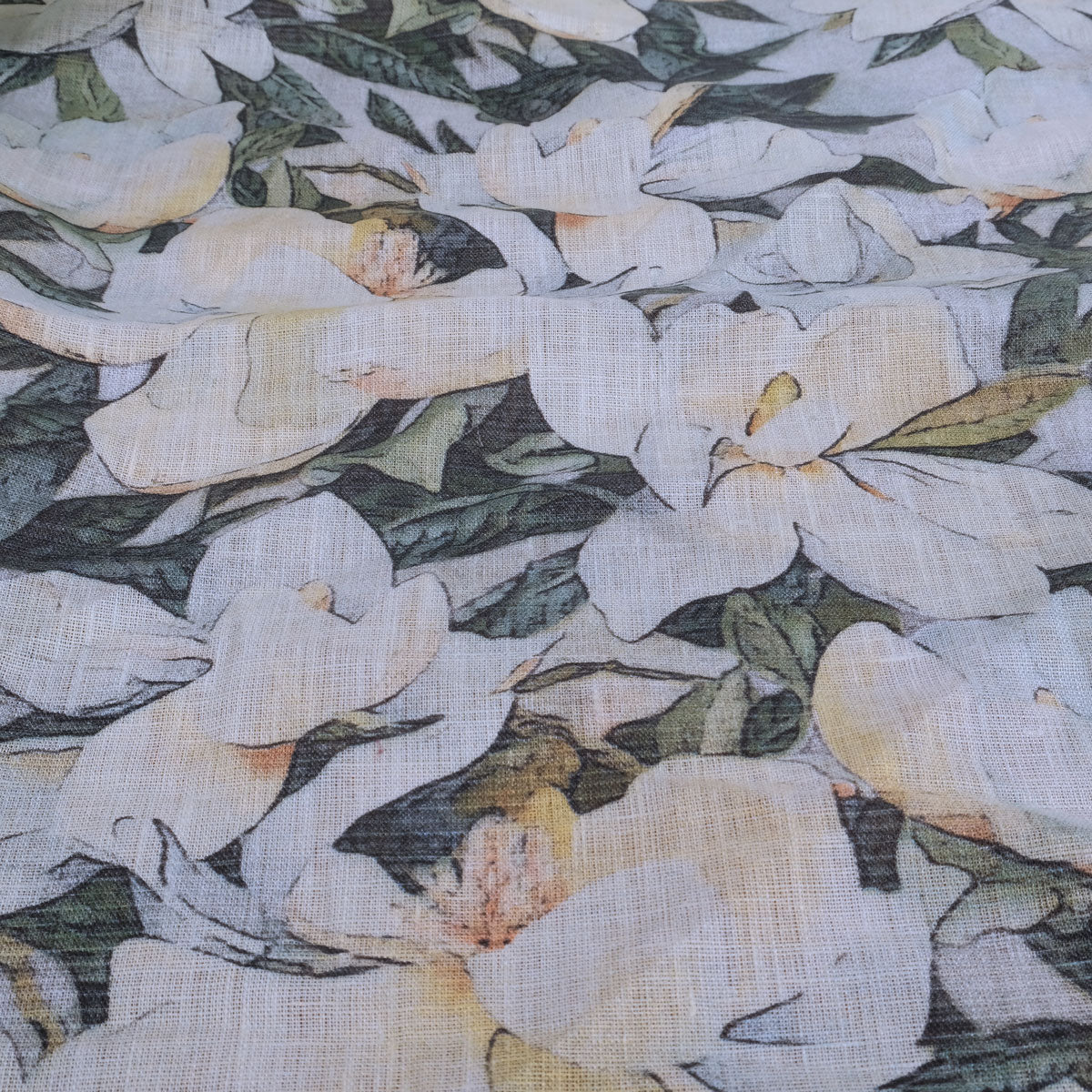 Green floral print  - 262P