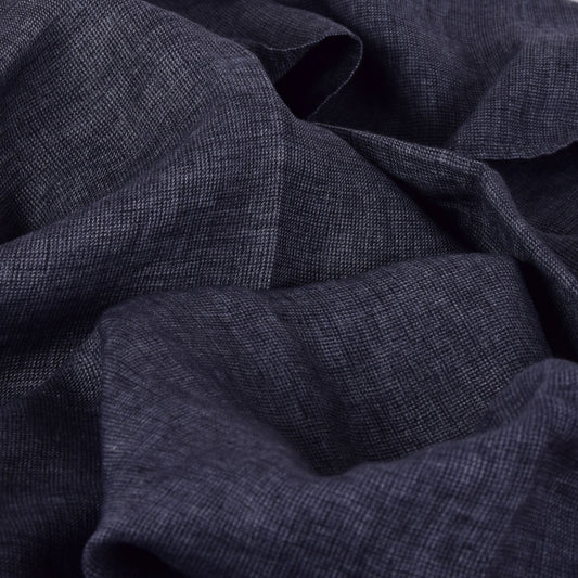 Fritty blue - linen fabric - 095M