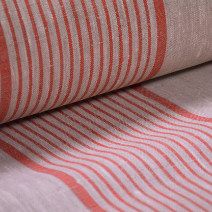 Village red - linen fabric - 236H
