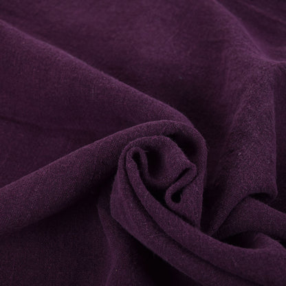 Plump purple- heavy linen fabric -  425H